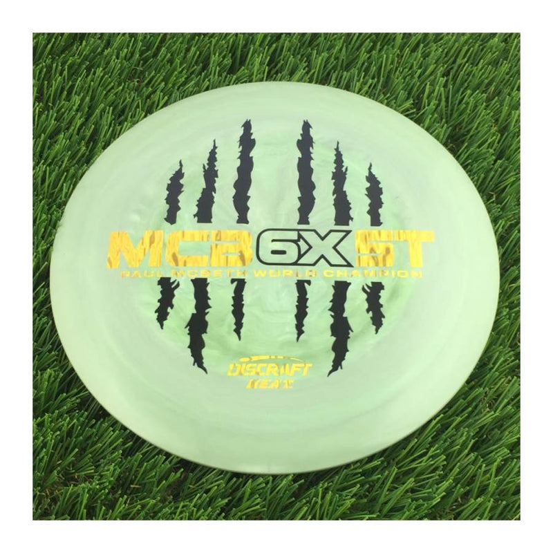 Discraft ESP Swirl Heat with McBeast 6X Claw PM World Champ Stamp - 174g - Solid Dark Green